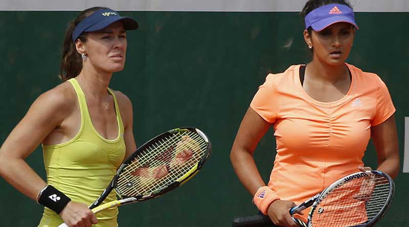 Sania Mirza-Martina Hingis Slam dream ends in Paris