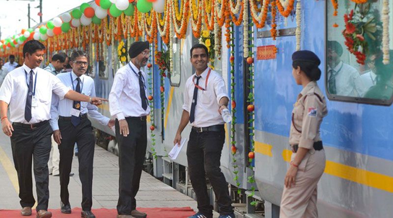 Now, railway staff will don uniforms designed by Ritu Beri