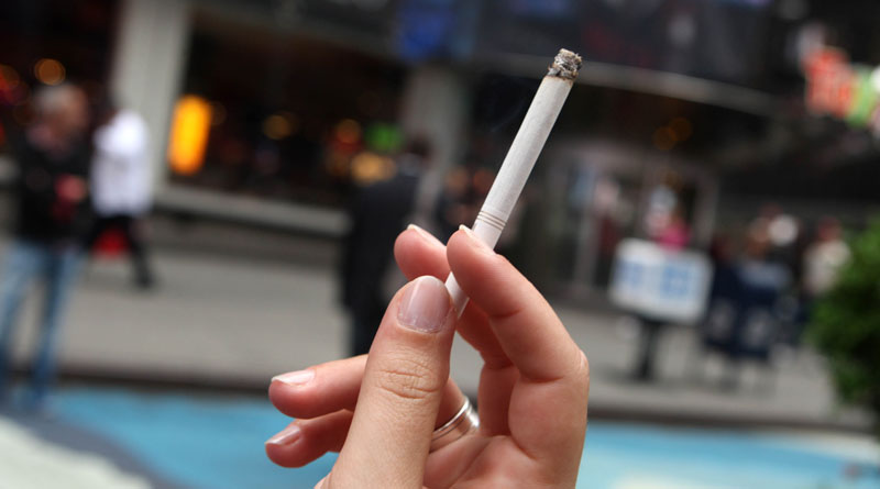 By consuming tobacco products cancer may infected a person