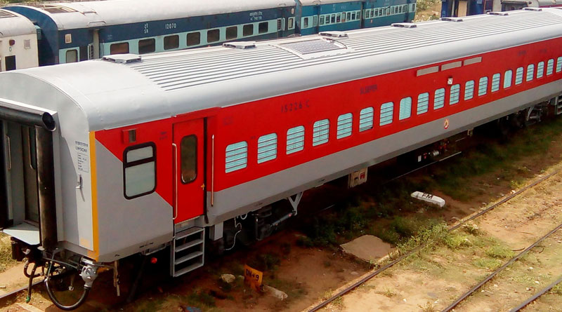 Railway all set for the Trail run of its First Solar Train in India