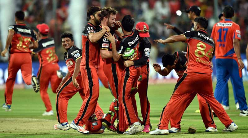 RCB through to ipl final