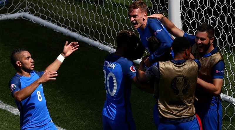 Griezmann helps France fight back to oust Ireland
