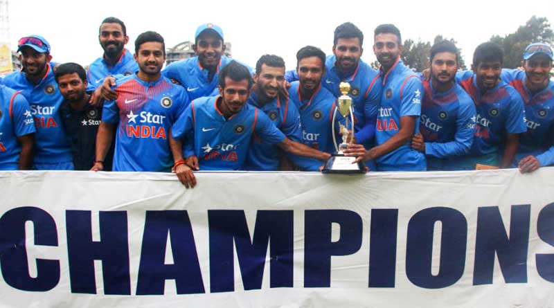 team india won the t20 series against zimbabwe