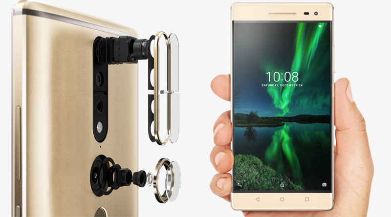 Lenovo Phab 2 Pro 'Tango' Smartphone With 4 Cameras, 6.4-Inch Display