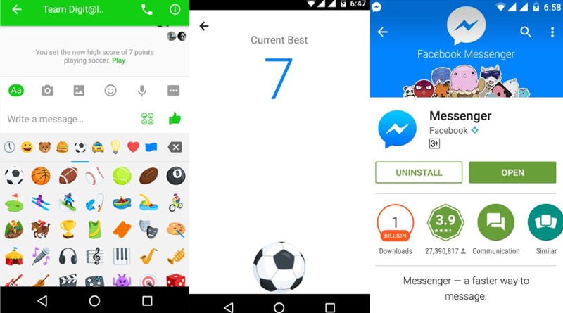 Facebook Messenger Gets a Hidden Football Game to Celebrate Euro 2016