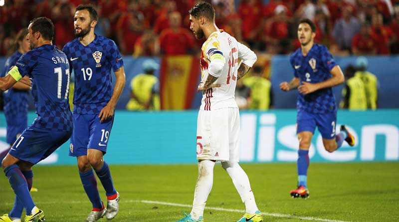 Euro 2016: Croatia 2-1 Spain