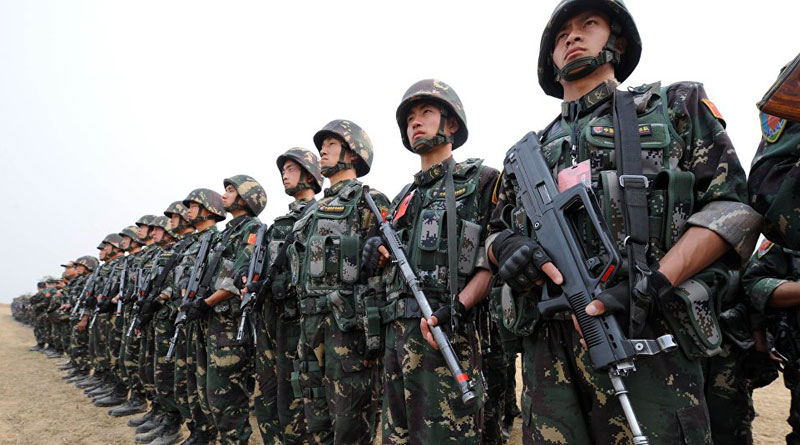 China trains 23 lakhs army for war