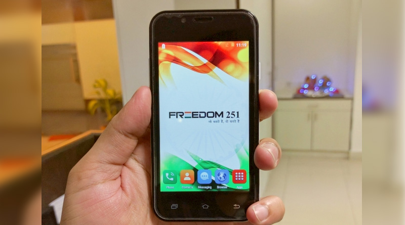 Noida based is launch the world's cheapest smartphone Freedom