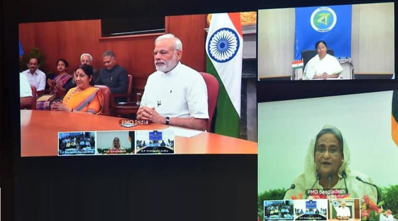 India stands with you, Narendra Modi tells Bangladesh's Sheikh Hasina
