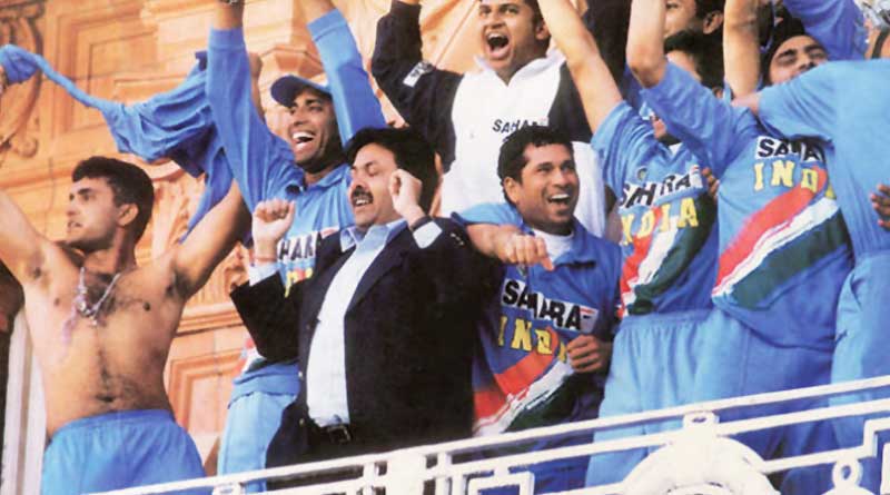 Sourav Ganguly's 'shirt-waving' act at NatWest final 2002