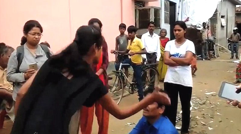Women hit back the molesters