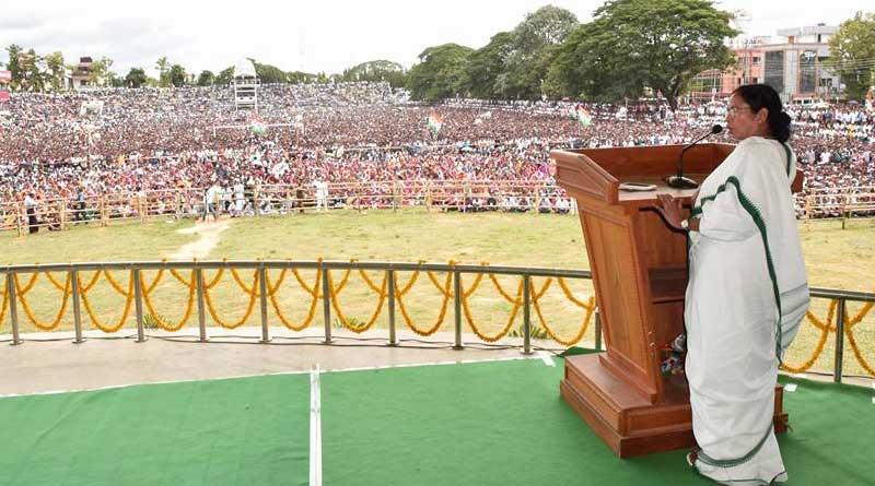  A Sea of People gather to support Mamata in Tripura, CPIM get Frightened