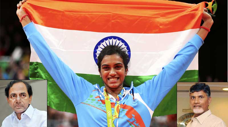 KCR and Chandrababu Naidu claim PV Sindhu, but she belongs to India