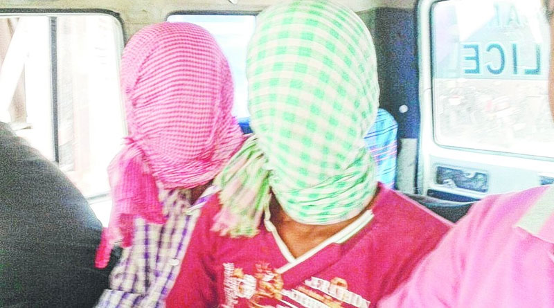 The son of a Trinamool mayoral council member of the Bidhannagar Municipal Corporation was arrested in connection with a murder in Baguiati.