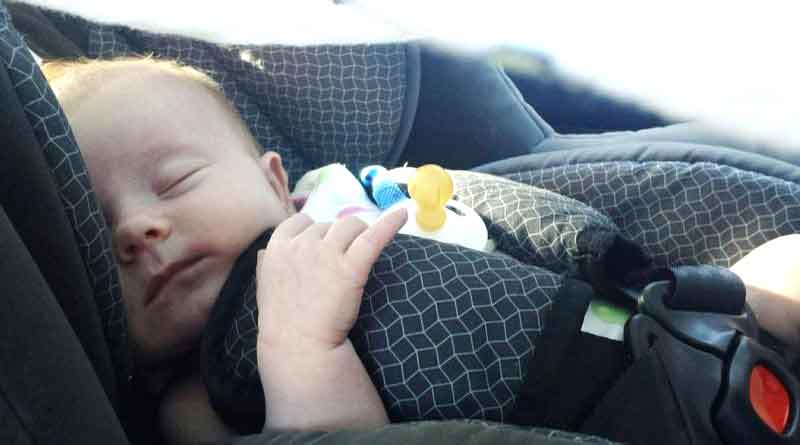 7-month-old baby found dead after being left all day in hot SUV