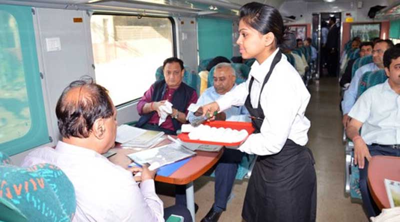 IRCTC publishes rate list of food served in trains