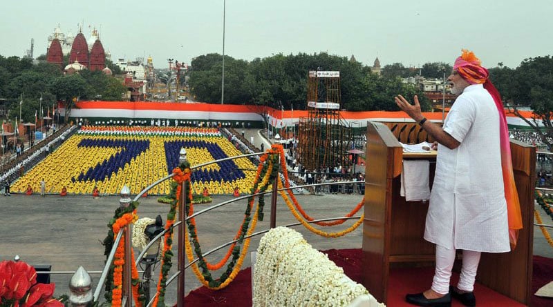 PM Narendra Modi today lauded India's humanity and said even the Baloch people in Pakistan have thanked him