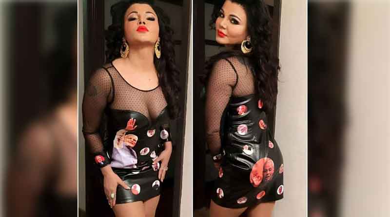 Narendra Modi plastered all over Rakhi Sawant’s body