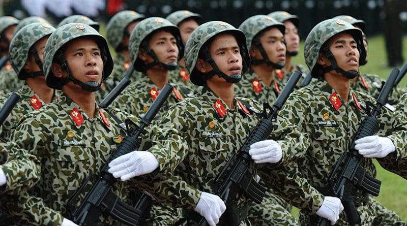 Vietnam moves new rocket launchers into disputed South China Sea