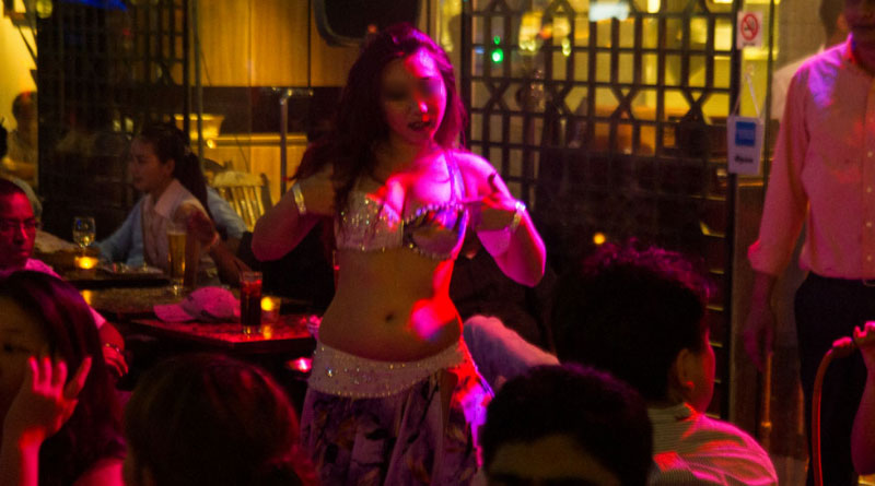 Owner of a bar at Baguiati was arrested from Salt Lake for allegedly running a trafficking racket.