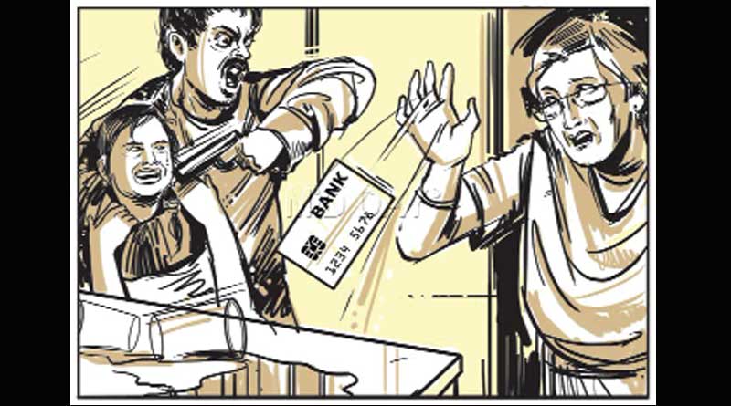 servant and her lover confined the owner of the house and demanded money
