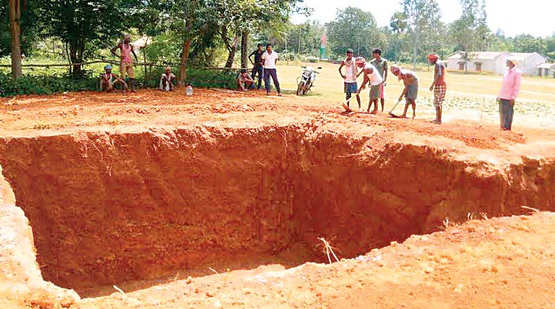 Goddess Durga will be worshipped underground at Birihari