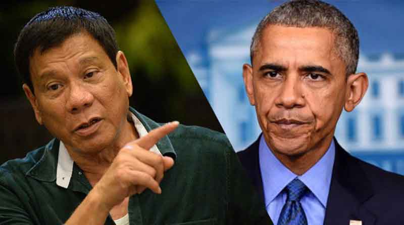 Barack Obama cancels meeting after Philippines president calls him 'son of a whore'