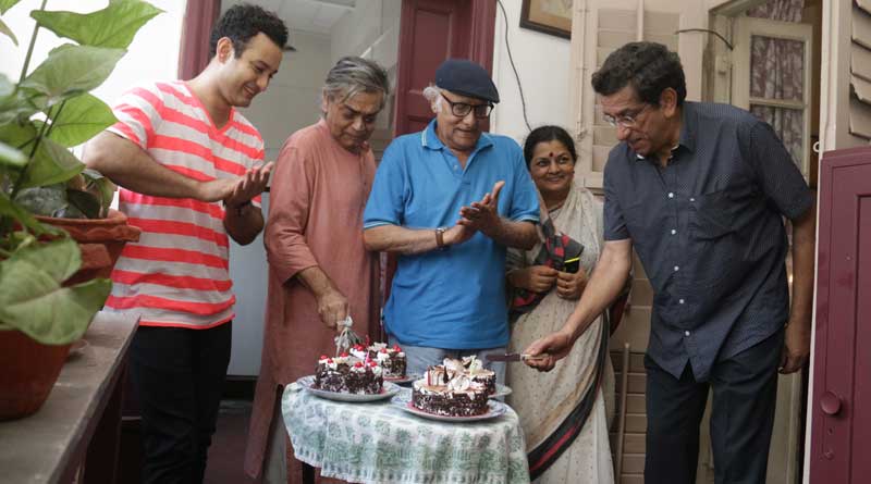 Double birthday celebration for Sandip Ray and Sabyasachi Chakrabarty