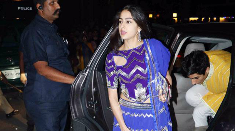 Sara Ali khan became talk of the town in diwali
