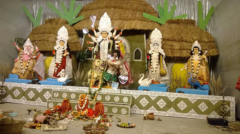 Since 1953, Both Sides of Hili Border Celebrates Durga Puja Together