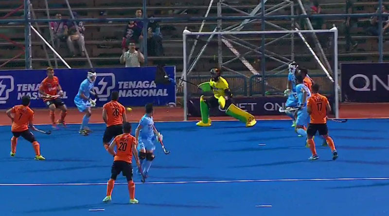 India beat Malaysia 2-1 to finish at the top of the points table