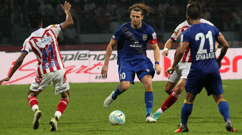 Mumbai city fc stuns ATK as forlan scores a winner