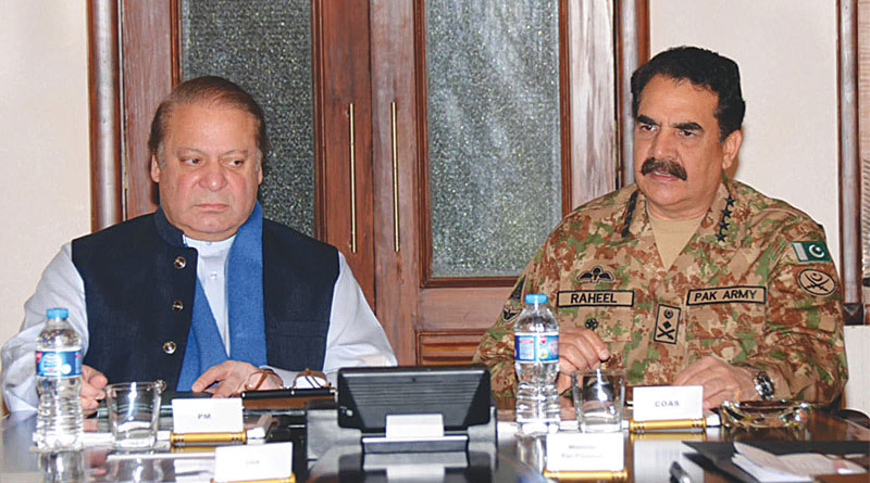 Rift between Pakistan government and army