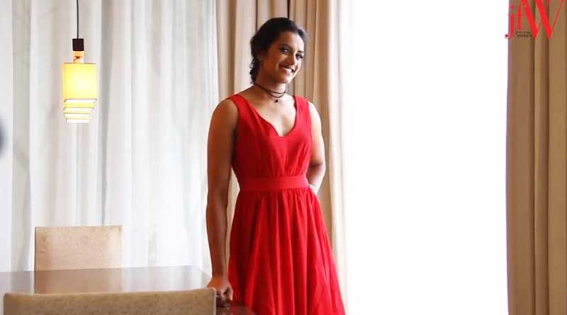 P.V. Sindhu's different look in the latest photoshoot with a Magazine