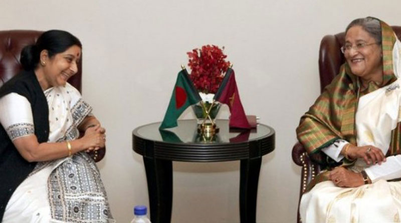 Attacks on Hindus: Sushma Swaraj asks Indian envoy to take up issue with Sheikh Hasina