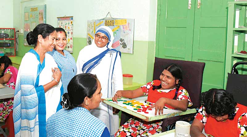 CM is greatly inspired by Mother Teresa and urges people to keep peace