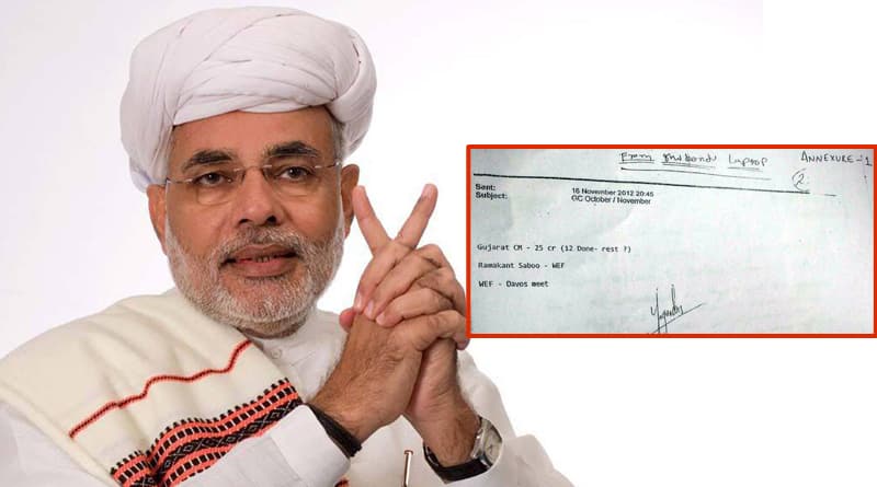 Arvind Kejriwal accuses PM Modi For Taking Bribe