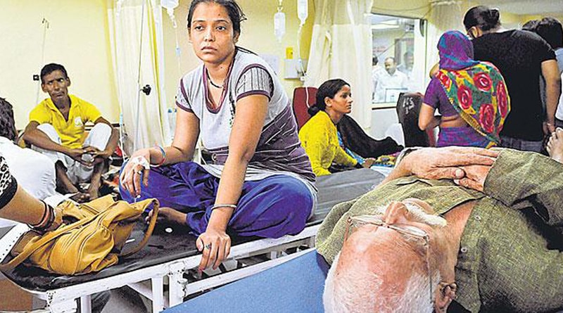 Patients are refused by private hospitals due to currency issue 