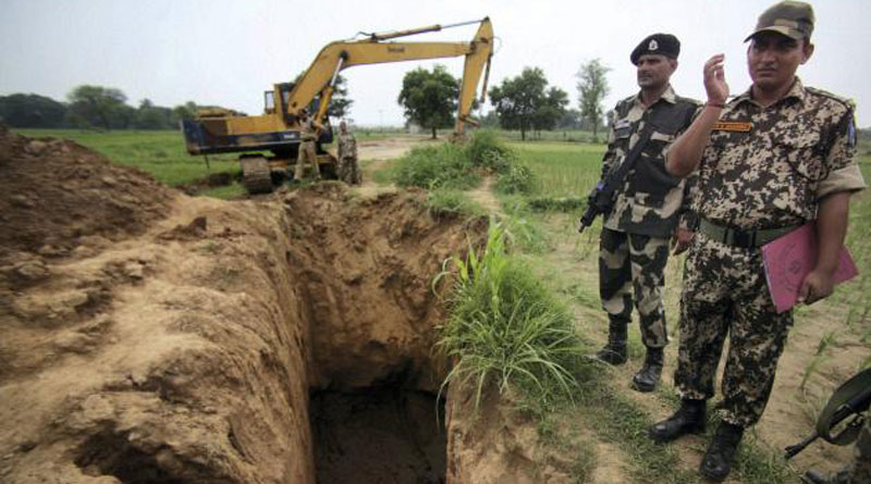 BSF said it found a cross-border tunnel along the International Border in Samba