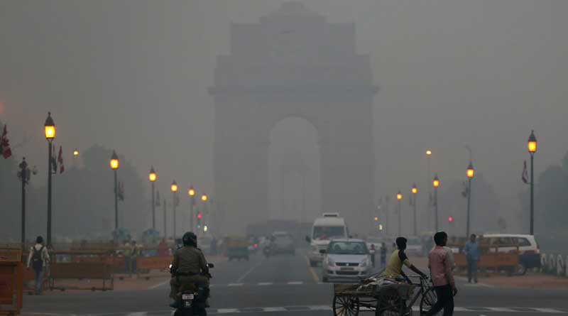 Delhi most polluted capital city in 2021। Sangbad Pratidin