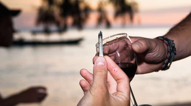 Mumbai University textbook uses beer and weed as examples