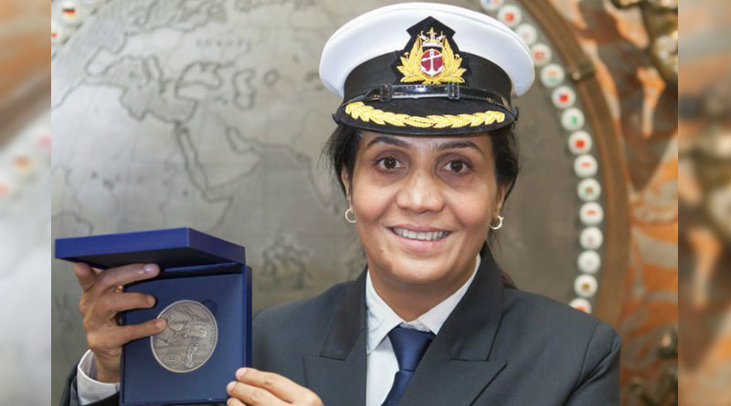 Radhika Menon, India's first female merchant Navy Captain won Bravery Award