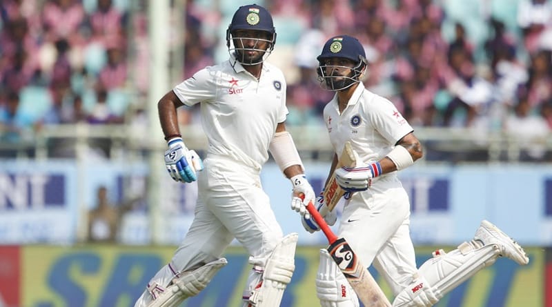 India vs England 2nd test 1 day result