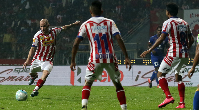 ATK beat Mumbai City FC in 1st leg in semifinal