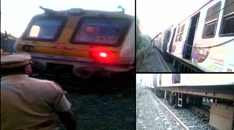 Again train derailed, now in Mumbai