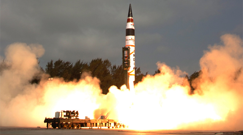 India Set To Test Launch Agni-5 Missile