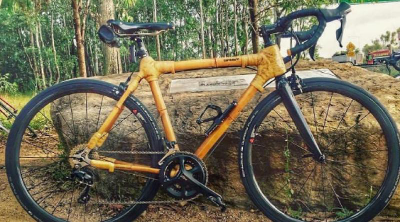 Eco-friendly transport taken to new level with India's first bamboo bicycle