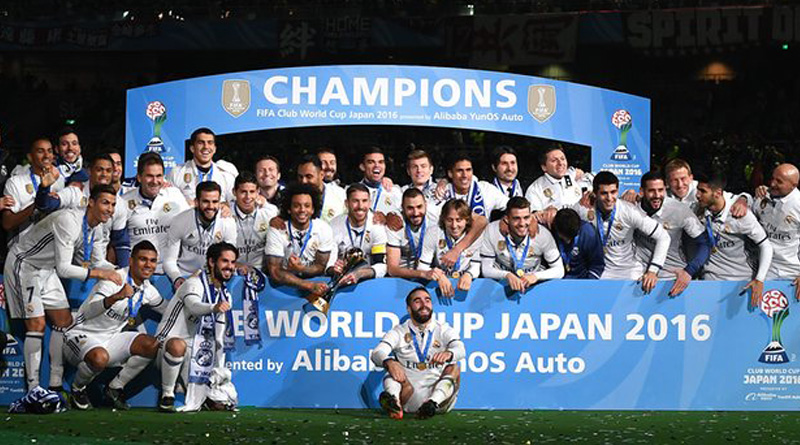 Real Madrid beat Kashima Antlers and won Club World Cup