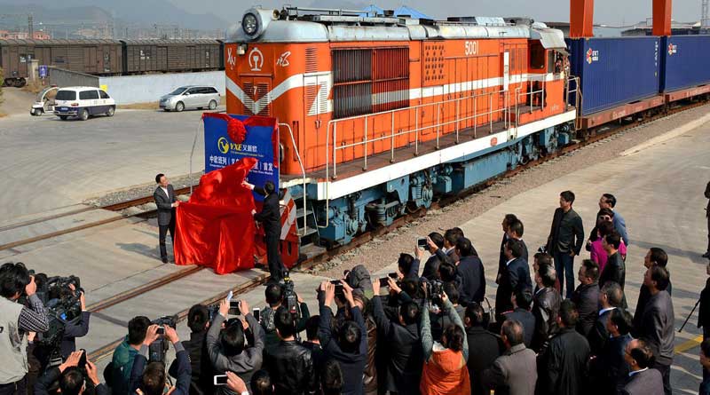 China England freight corridor starts operation