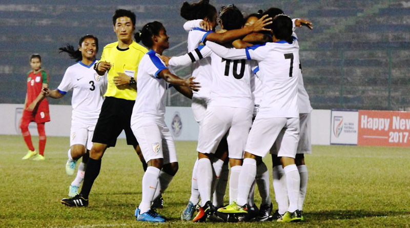 India beat Bangladesh in SAFF women’s football championship